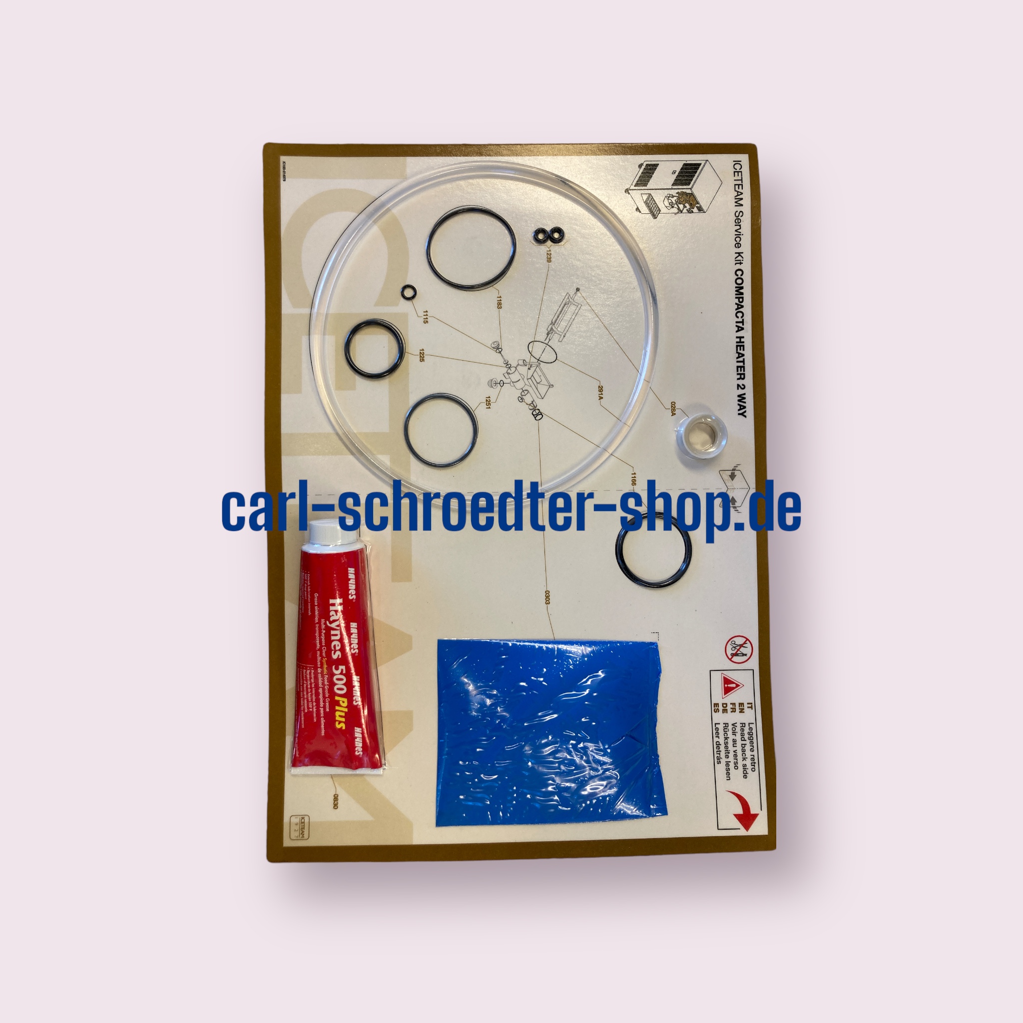 Iceteam Service Kit Kombi Speiseeismaschine Iceteam Service Kit Kombi Speiseeismaschine