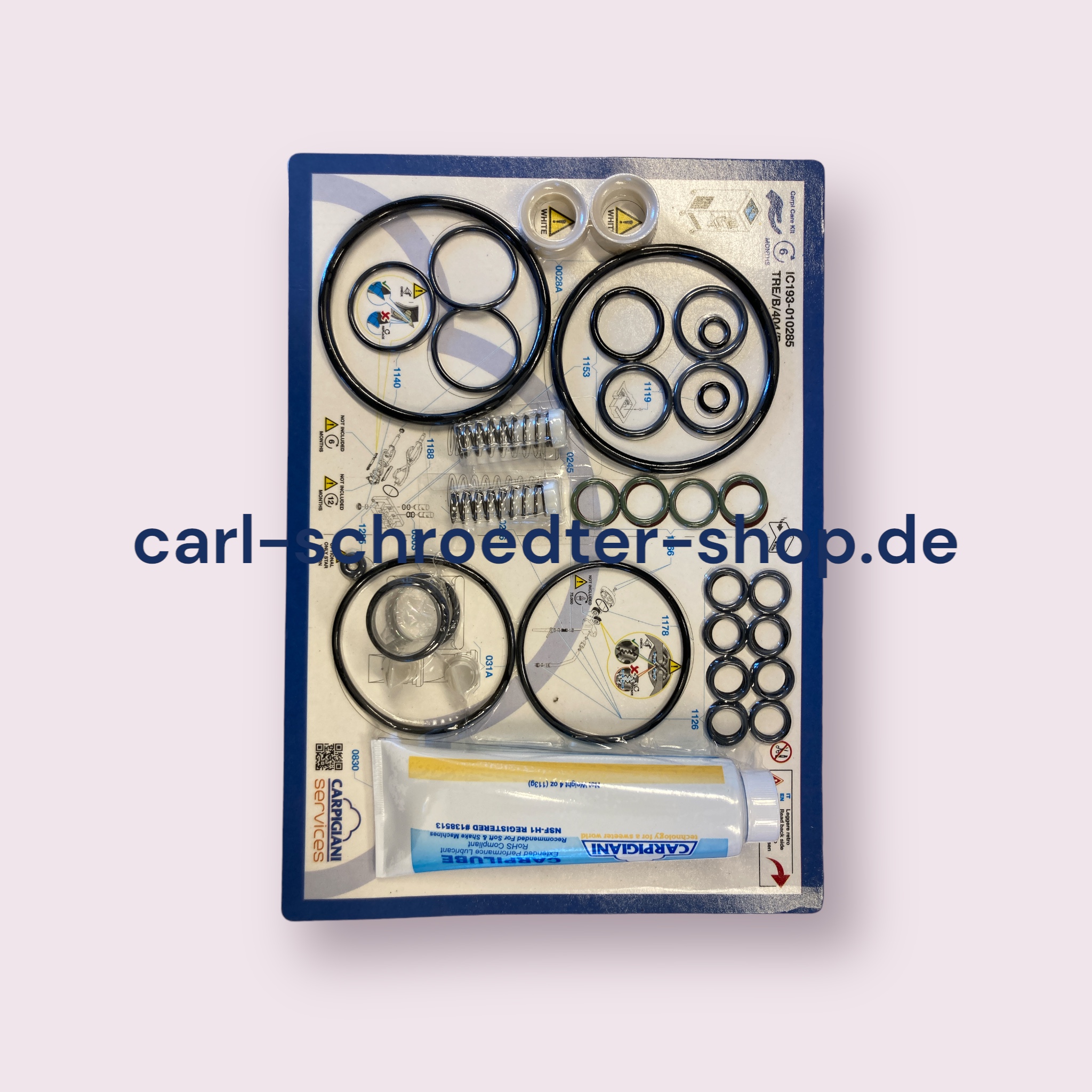 Carpi Care Kit Softeismaschine Carpi Care Kit Softeismaschine