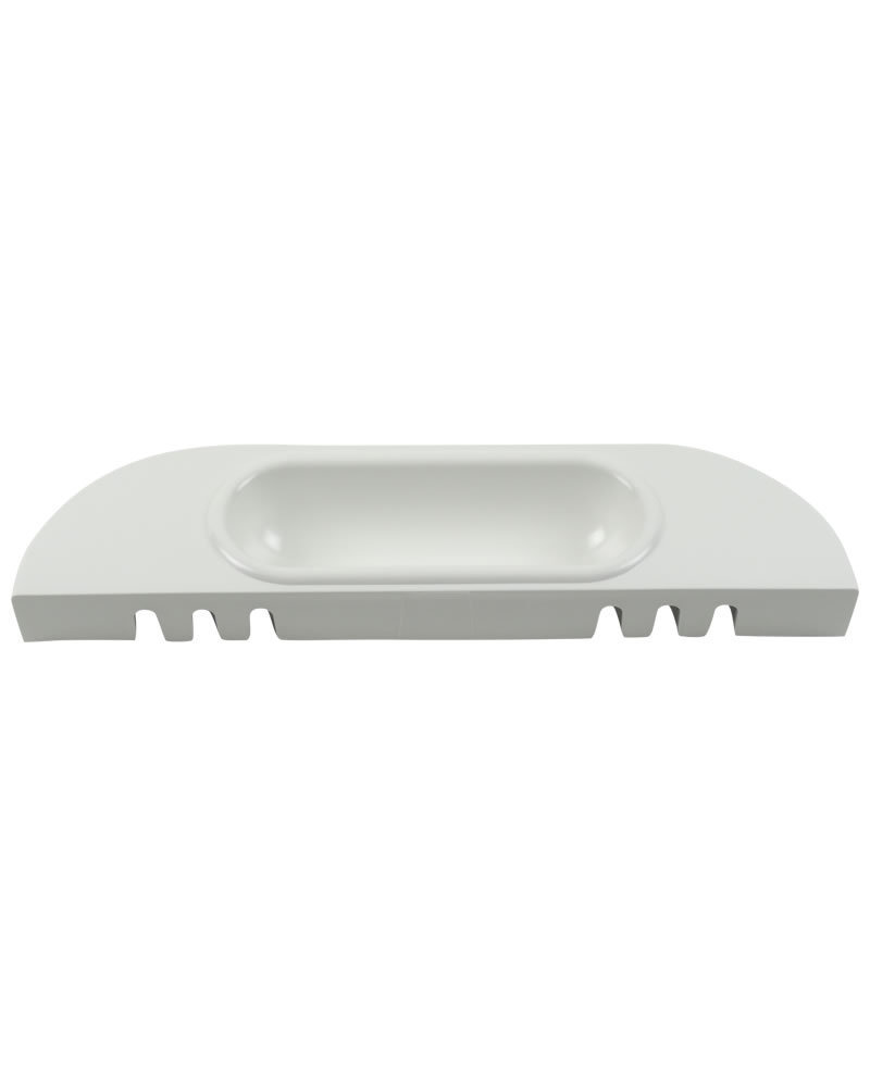 102133060-2 Abtropfkonsole weiß für Carpigiani Tre BP