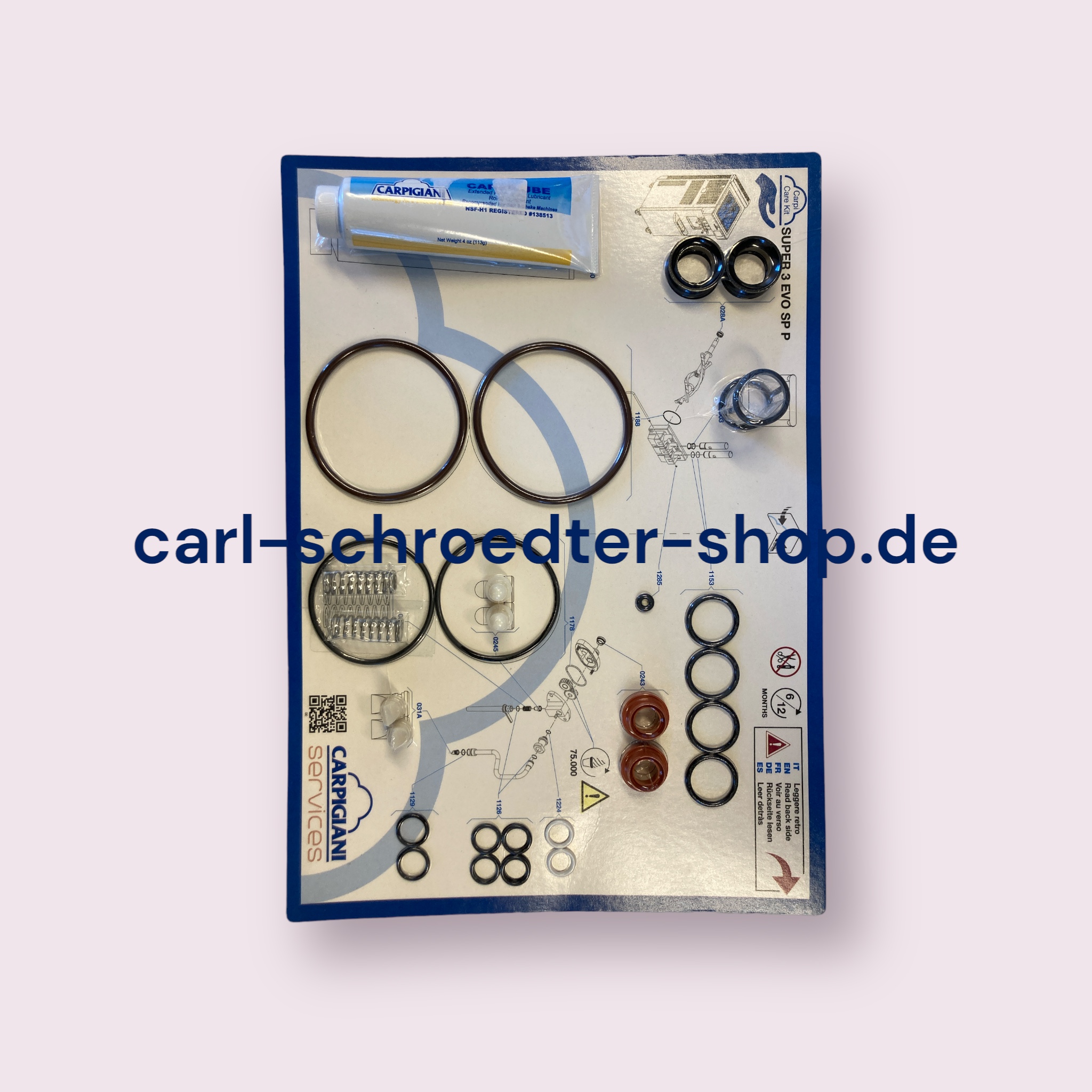 Carpi Care Kit Softeismaschine Carpi Care Kit Softeismaschine
