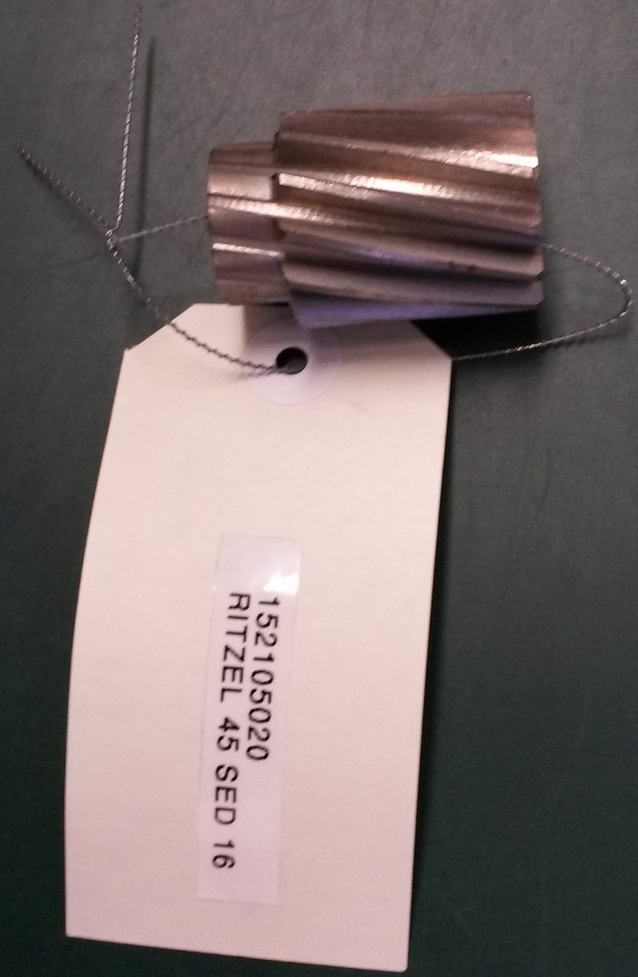 Ritzel Kesselantrieb  SED