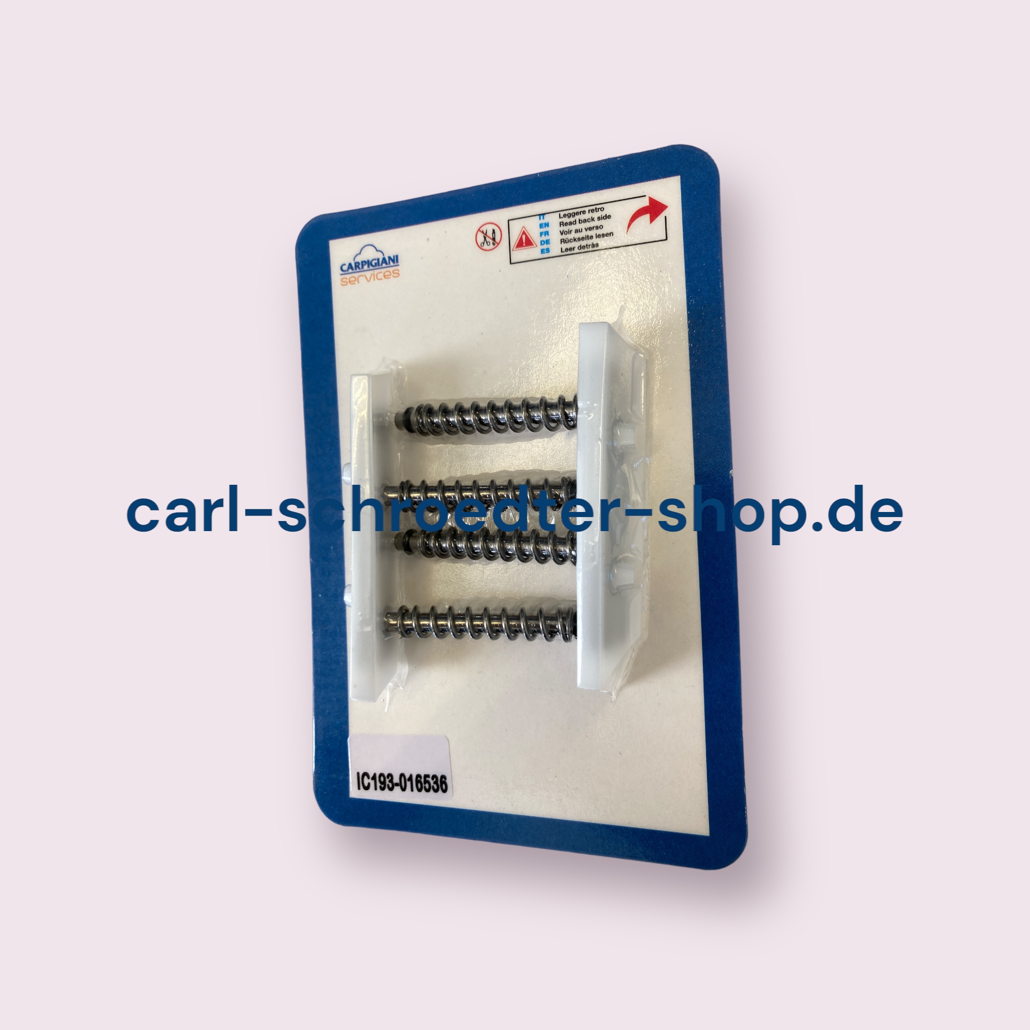 Abstreifer Kunststoff Carpigiani Eismaschinen